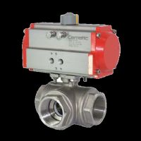 VALVULA TRES VIAS CON ACTUADOR 